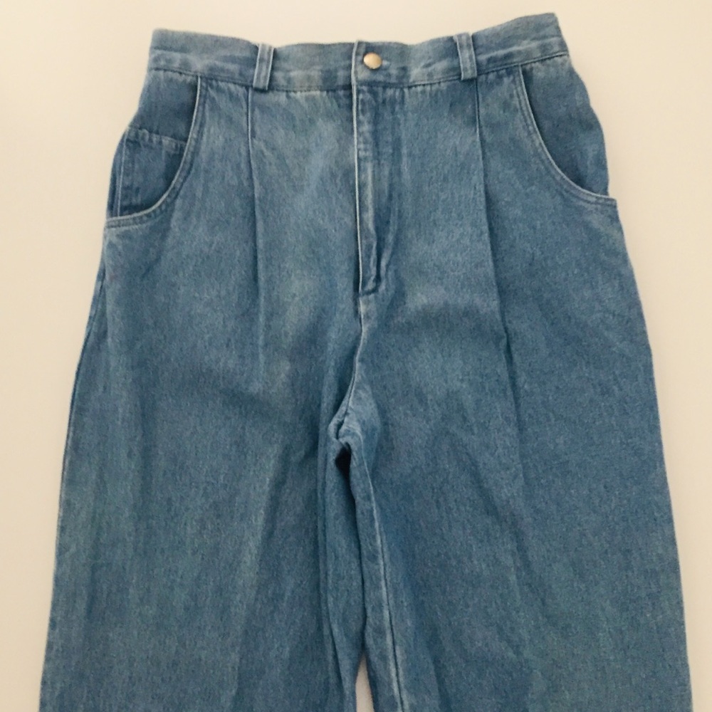 Vintage 80’s High Waisted Jeans - Picture 2 of 7
